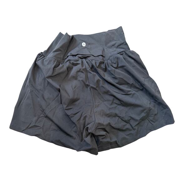 Halara Super High Waisted Pilates Yoga Active Shorts 5'' Longer Length Black L - Picture 8 of 9